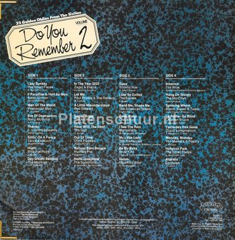 Do You Remember Volume 2&nbsp; &nbsp; &nbsp; (TV-2LP)