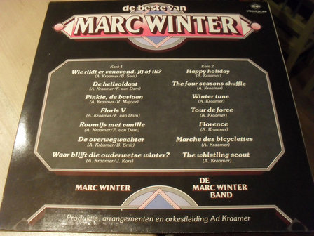 Marc Winter Band &ndash; de Beste van Marc Winter  (LP)