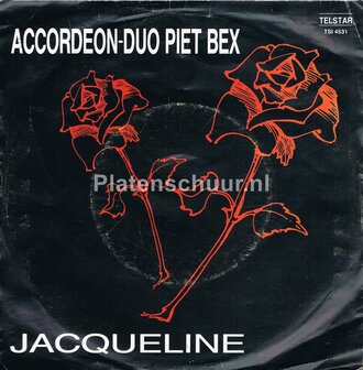 Accordeon-Duo Piet Bex - Twee Rode Rozen / Jacqueline
