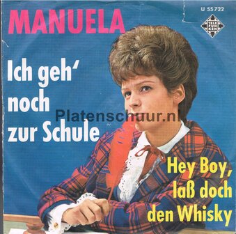 Manuela - Ich Geh&#039; noch Zur Schule (Vertaling : Gonnie Baars - Ik moet nog naar school toe)