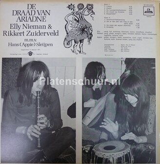 Elly Nieman &amp; Rikkert Zuiderveld - De Draad Van Ariadne met o.a. De Kauwgomballenboom    (LP)