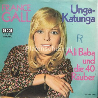 France Gall - Unga-Katunga / Ali Baba und die 40 R&auml;uber