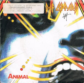 Def Leppard - Animal / Tear it down