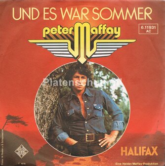 Peter Maffay - Und es war Summer / Halifax (instrumental)