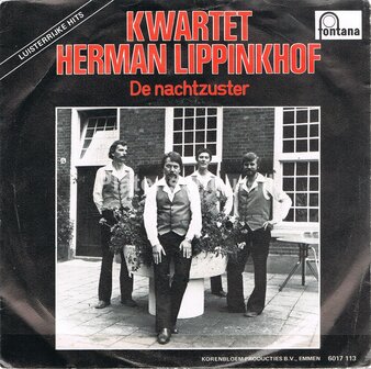 Kwartet Herman Lippinkhof - De Nachtzuster / Liefste ik zal aan je denken op zee