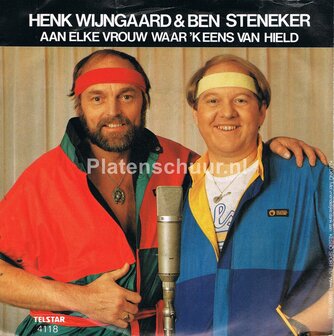 Henk Wijngaard &amp; Ben Steneker - Aan elke vrouw waar &#039;k eens van hield / De Telstar Boys - Lied voor verliefden