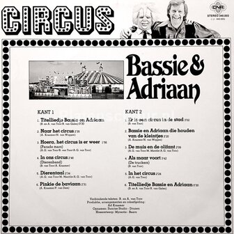 Bassie &amp; Adriaan - Circus (LP)