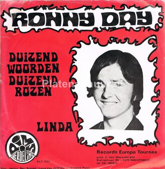 Ronny Day - Duizend Woorden Duizend Rozen / Linda