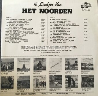 16 Liedjes Van Het Noorden  (LP)