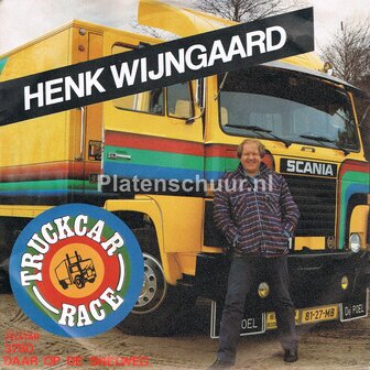 Henk Wijngaard - Truckcar-race / Daar op de snelweg