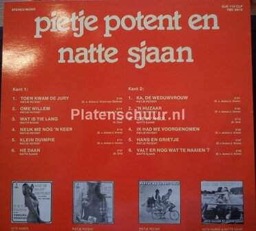 Pietje Potent en Natte Sjaan  (LP)