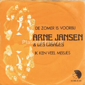 Arne Jansen &amp; Les Cigales - De zomer is voorbij / Ik ken veel meisjes