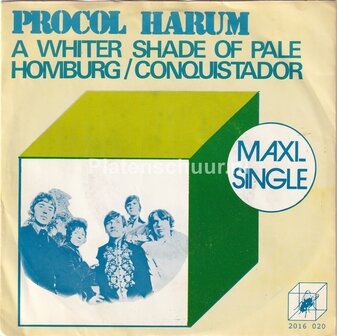 Procol Harum - A Whiter Shade Of Pale / Homburg / Conquistador
