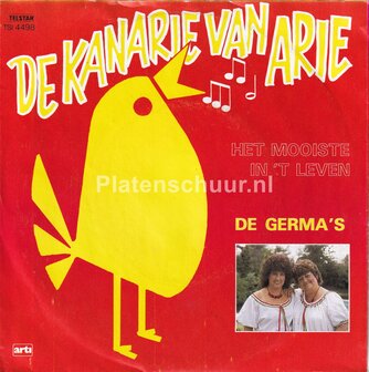 De Germa&#039;s - De kanarie van Arie / Het mooiste in &#039;t leven