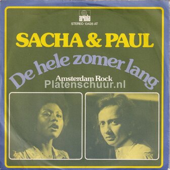 Sacha &amp; Paul - De hele zomer lang / Amsterdam Rock