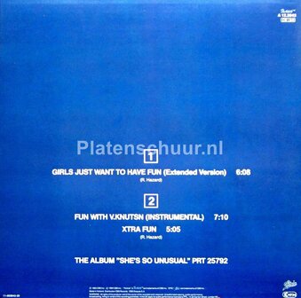Cyndi Lauper - Girls Just Want To Have Fun (Extended Version) (Maxi Single)