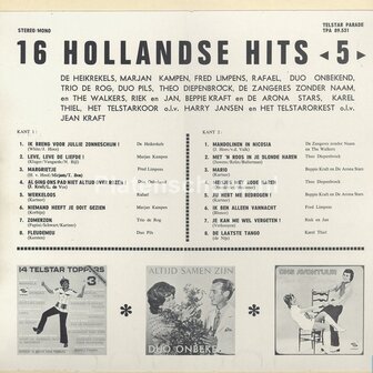 16 Hollandse Hits *5*  (LP)