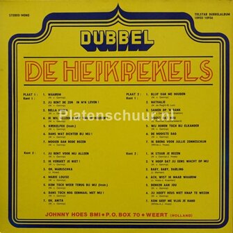 De Heikrekels - Dubbel  (LP)