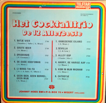 Het Cocktailtrio - De 12 Allerbeste  (LP)