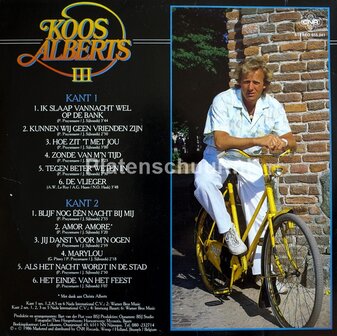 Koos Alberts &lrm;&ndash; Koos Alberts III  (LP)   (met o.a. De Vlieger)