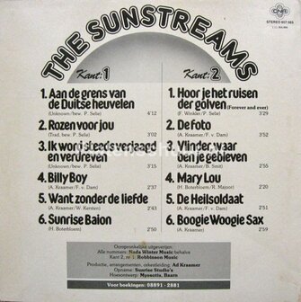 The Sunstreams &ndash; The Sunstreams  (LP) (o.a. Billy Boy)