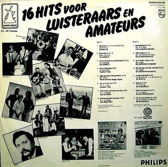 16 Hits Voor Luisteraars En Amateurs  (LP)