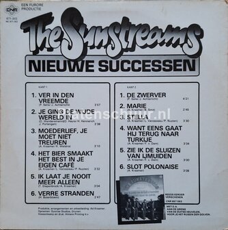 The Sunstreams - Nieuwe Successen  (LP)