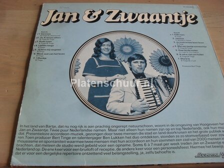 Jan &amp; Zwaan - Jan &amp; Zwaantje  (LP)