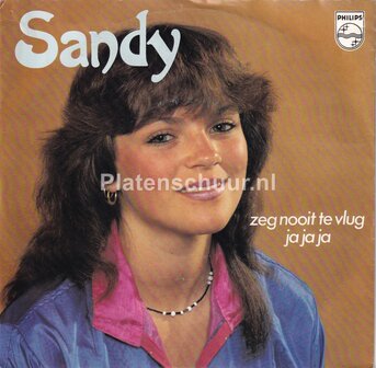 Sandy - Zeg nooit te vlug ja ja ja / Ronny Honey
