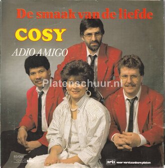 Cosy - De smaak van de liefde / Adio Amigo