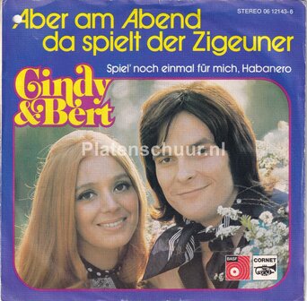 Cindy &amp; Bert - Aber am abend da spielt der zigeuner / Spiel&#039; noch einmal f&uuml;r mich, Habanero