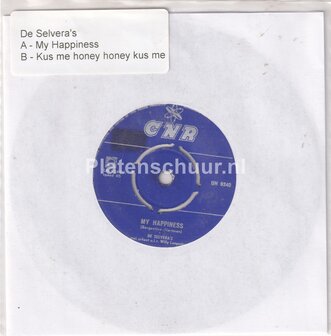De Selvera&#039;s -  My Happiness / Kus me honey Honey kus me (blanco hoesje)
