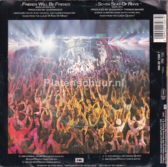 Queen - Friends will be friends / Seven seas of Rhye