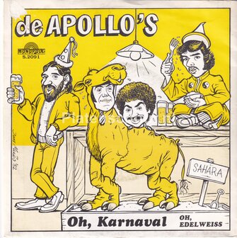 De Apollo&#039;s - Oh, Karnaval / Oh, Edelweiss