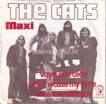 The Cats - Maxi  /  Vaya Con Dios / Don&#039;t waste my time / Take me with you