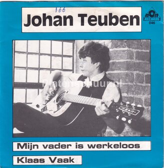 Johan Teuben - Mijn vader is werkeloos / Klaas Vaak