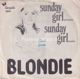 Blondie - Sunday Girl (En Francais) / Sunday Girl (English)