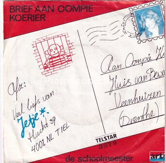 Jetje - Brief aan Oompie Koerier / De Schoolmeester
