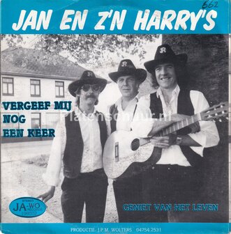 Jan en z&#039;n Harry&#039;s - Vergeef mij nog een keer / Geniet van het leven
