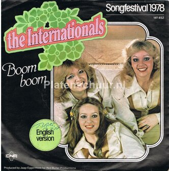 The Internationals - Boom Boom / Boem Boem  Songfestival 1978