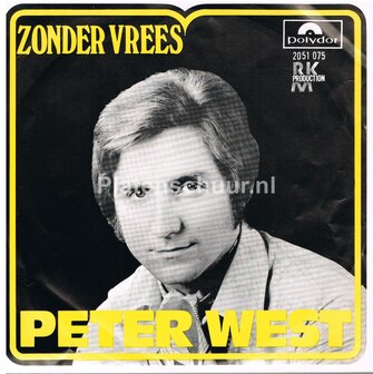 Peter West - Zonder Vrees / Dagboek
