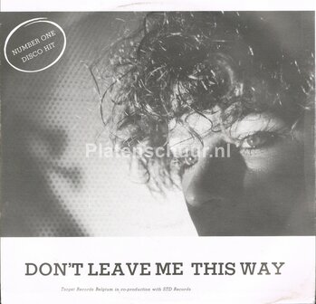 Gill Kane - Don't Leave Me This Way / The Beginning