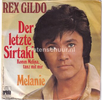 Rex Gildo - Der letzte Sirtaki / Melanie