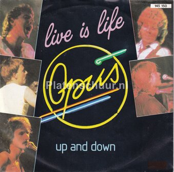 Opus - Live is Life / Up and Down