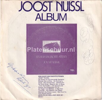 Joost Nuissl - Ik ben blij dat ik je niet vergeten ben / De danseres, de pastoor, de kondukteur en ik