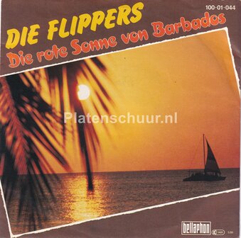 Die Flippers - Die rote sonne von Barbados / Der sommer mit dir