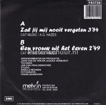 Andre hazes - Zal jij mij nooit vergeten / Een vrouw uit het leven (2023 uitgave)