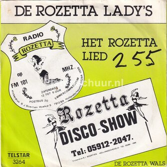 De Rozetta Lady's - Het Rozetta Lied / De Rozetta Wals