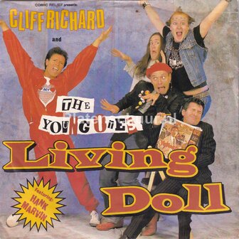Cliff Richard and The Young Ones - Living Doll / (All the little flowers are) Happy