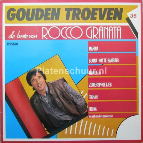 Rocco Granata - De Beste Van Rocco Granata  (LP  Rood Vinyl)